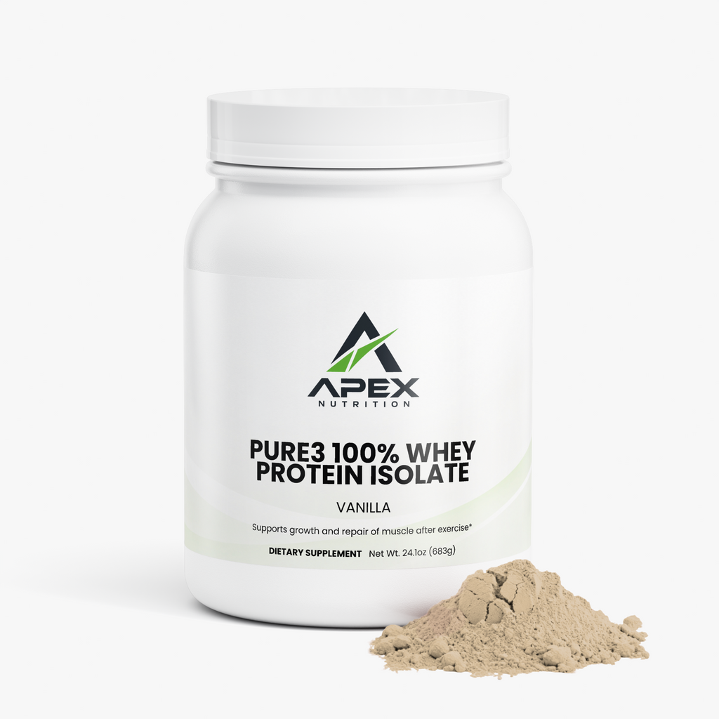 Pure3 100% Whey Protein Isolate (Vanilla)